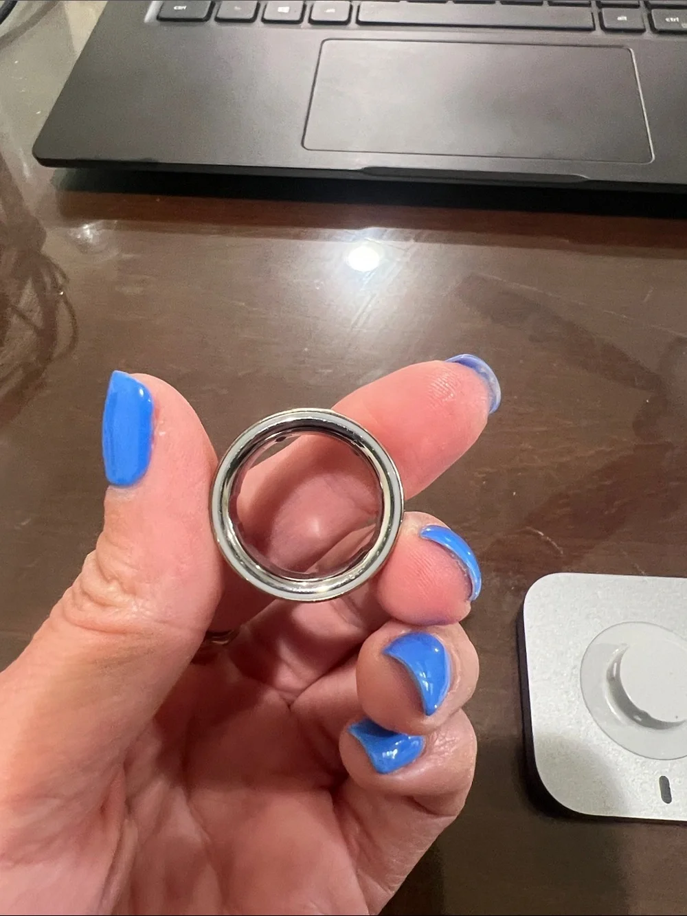 Oura 4 Gold Ring and Charger Dock